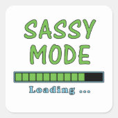 Sassy Mode Loading … スクエアシール (正面)