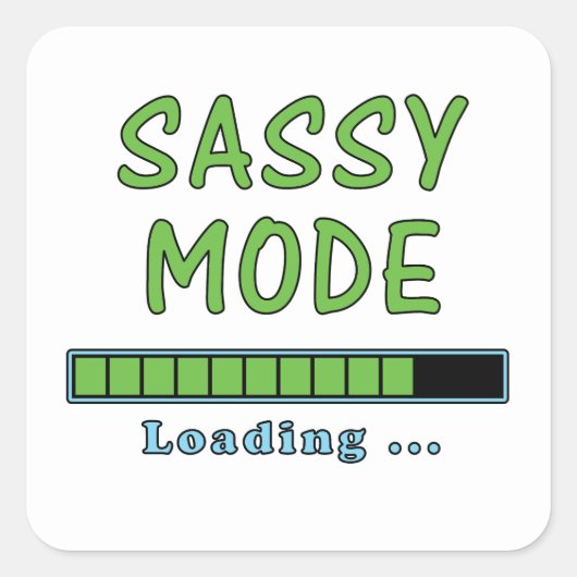 Sassy Mode Loading … スクエアシール (正面)