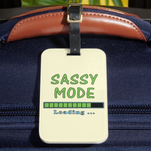 Sassy Mode Loading … ラゲッジタグ (正面インサイチュ2)