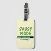 Sassy Mode Loading … ラゲッジタグ (正面縦)