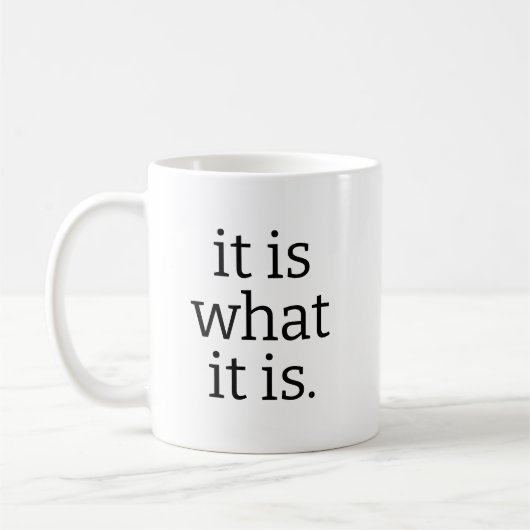 Sassy Quote Black Mug, White Ceramic Funny Coffee  コーヒーマグカップ (左)