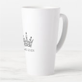 Sassy Reign トートバッグ カフェラテマグ (右アングル)