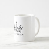 Sassy Reign トートバッグ コーヒーマグカップ (正面右)