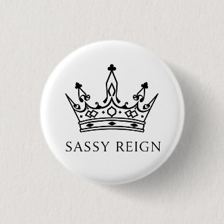 Sassy Reign トートバッグ 缶バッジ