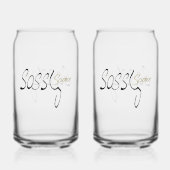 Sassy Soiree Glass ガラス缶 (正面)