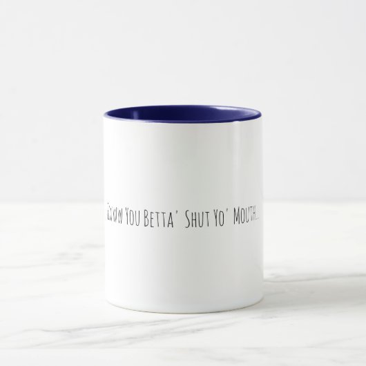Sassy Southern Sayings Coffee Cup マグカップ (中央)