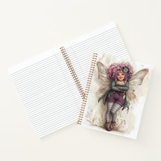 Sassy Sparkle Fairy of Mischief Magic and Dreams ノートブック (内部)
