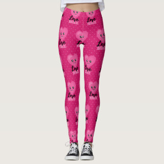 Sassy Sweethearts: "Love Bites" Polka Dot Leggings レギンス