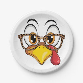 Sassy Thanksgiving Turkey  ペーパープレート