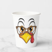 Sassy Thanksgiving Turkey  紙コップ (裏面)