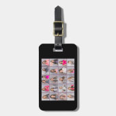 SassyPinkのバッグのラベル ラゲッジタグ (正面縦)