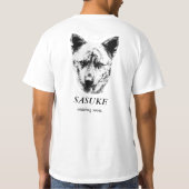 SASUKE coming soon. Tシャツ (裏面)