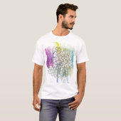 SAT NAM: 真実は私のアイデンティティです Tシャツ (正面フル)