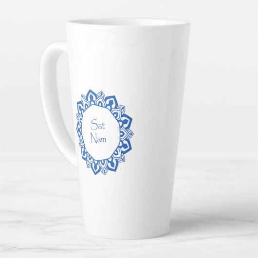 Sat Nam Latte Mug カフェラテマグ (左アングル)