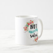 Satanのおもしろいな今日マグ コーヒーマグカップ (正面右)