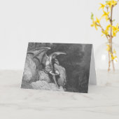 Satanの考えるな冬至カード カード (黄色い花)