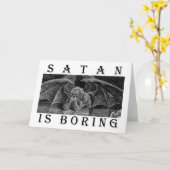 SATANはバルクを退屈にしている カード (黄色い花)