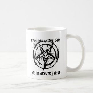 Satanは私をマグ愛します コーヒーマグカップ