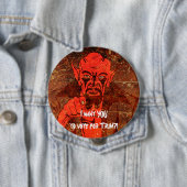 Satanは言います、"私は切札のために投票してほしいです! " 缶バッジ (インサイチュ)