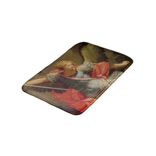 Satanを敗北させている大天使ミハエル バスマット (アングル)