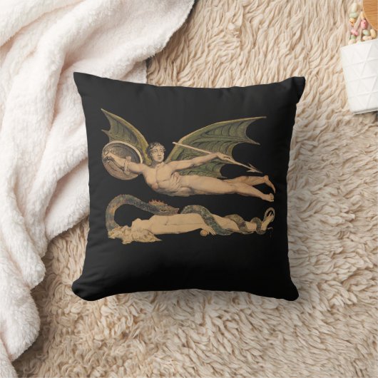 Satan及びイブの枕 クッション (ブランケット)