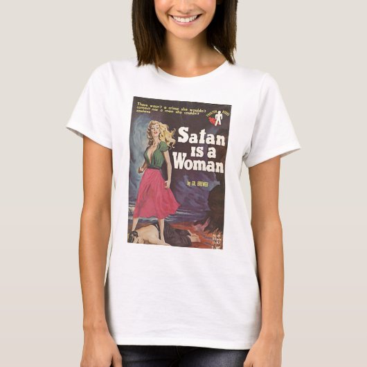 satan女性はです! tシャツ (正面)