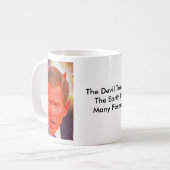 SATAN、ジョーライリーの悪魔のTravelsTheの地球の… コーヒーマグカップ (正面左)