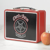 Satan Baphometのお弁当箱の教会 メタルランチボックス (インサイチュ)