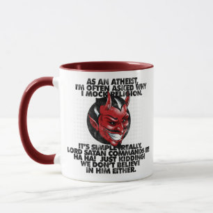 Satan Commands It主! マグカップ