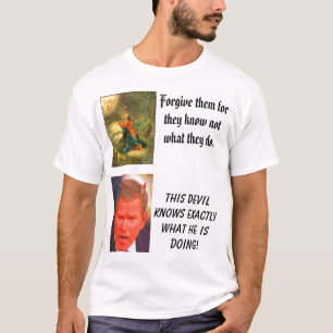 SATAN、Gethsemaneのこれの庭のキリスト… Tシャツ