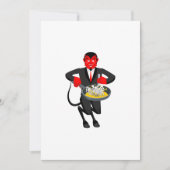 Satan Roasts Sinners Evil Invitation 招待状 (正面)