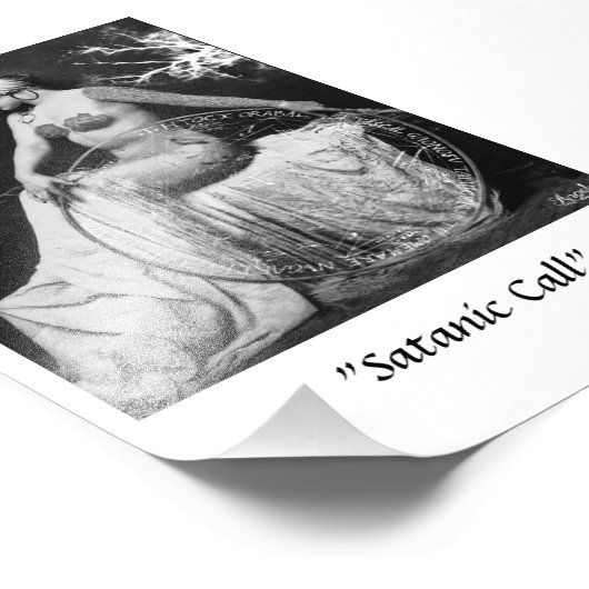 "Satanic Call" フォトプリント (角)