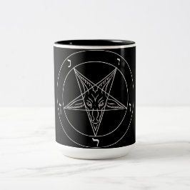 Satanic Pentagram ツートーンマグカップ