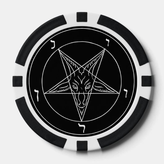 Satanic Poker Chips ポーカーチップ (正面)