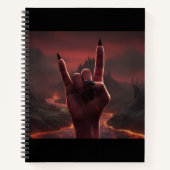 Satanic Salute ノートブック (正面)
