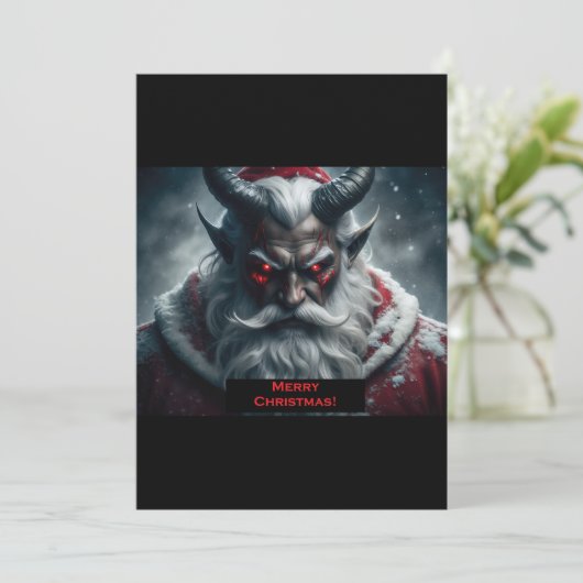 Satanic Santa シーズンカード (スタンド正面)