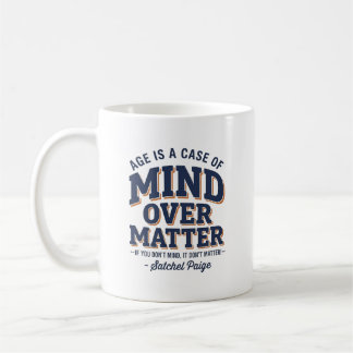 Satchel Paige "Mind Over Matter" コーヒーマグカップ
