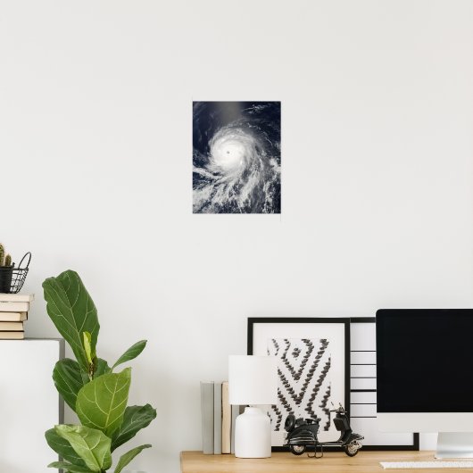 Satellite view of Hurricane Celia ポスター (ホームオフィス)