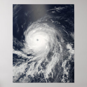 Satellite view of Hurricane Celia ポスター