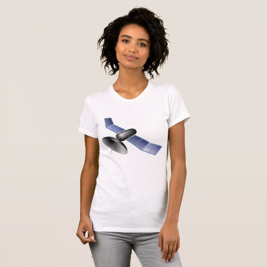 Satellite Womens T-Shirt Tシャツ (正面フル)