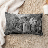 Sathya Saiのババの枕 ランバークッション (ブランケット)