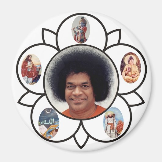 Sathya Sai BabaとSarva Darma on Magnet マグネット (正面)