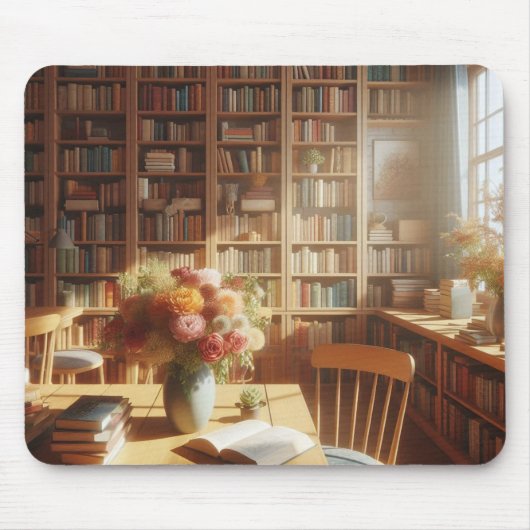 Satin Canvas for Your クリック: Mouse Photo Pape マウスパッド (正面)