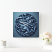 satin circle スクエア壁時計 (ホーム)