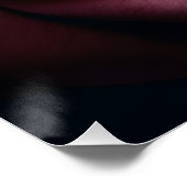 Satinheart Rouge – Ruby Rose Art ポスター (コーナー)