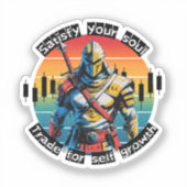 Satisfy | Trade motivation | Fantasy Design シール (正面)