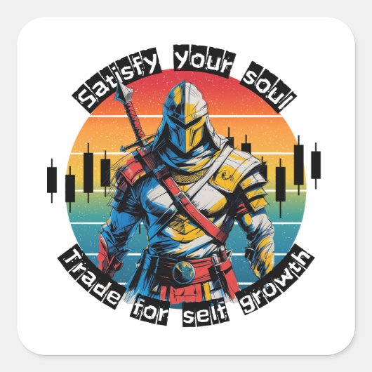 Satisfy | Trade motivation | Fantasy Design スクエアシール (正面)