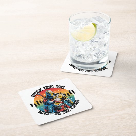 Satisfy | Trade motivation | Fantasy Design スクエアペーパーコースター (インサイチュ)