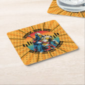 Satisfy | Trade motivation | Fantasy Design Comic スクエアペーパーコースター (アングル)