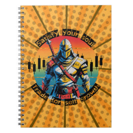 Satisfy | Trade motivation | Fantasy Design Comic ノートブック